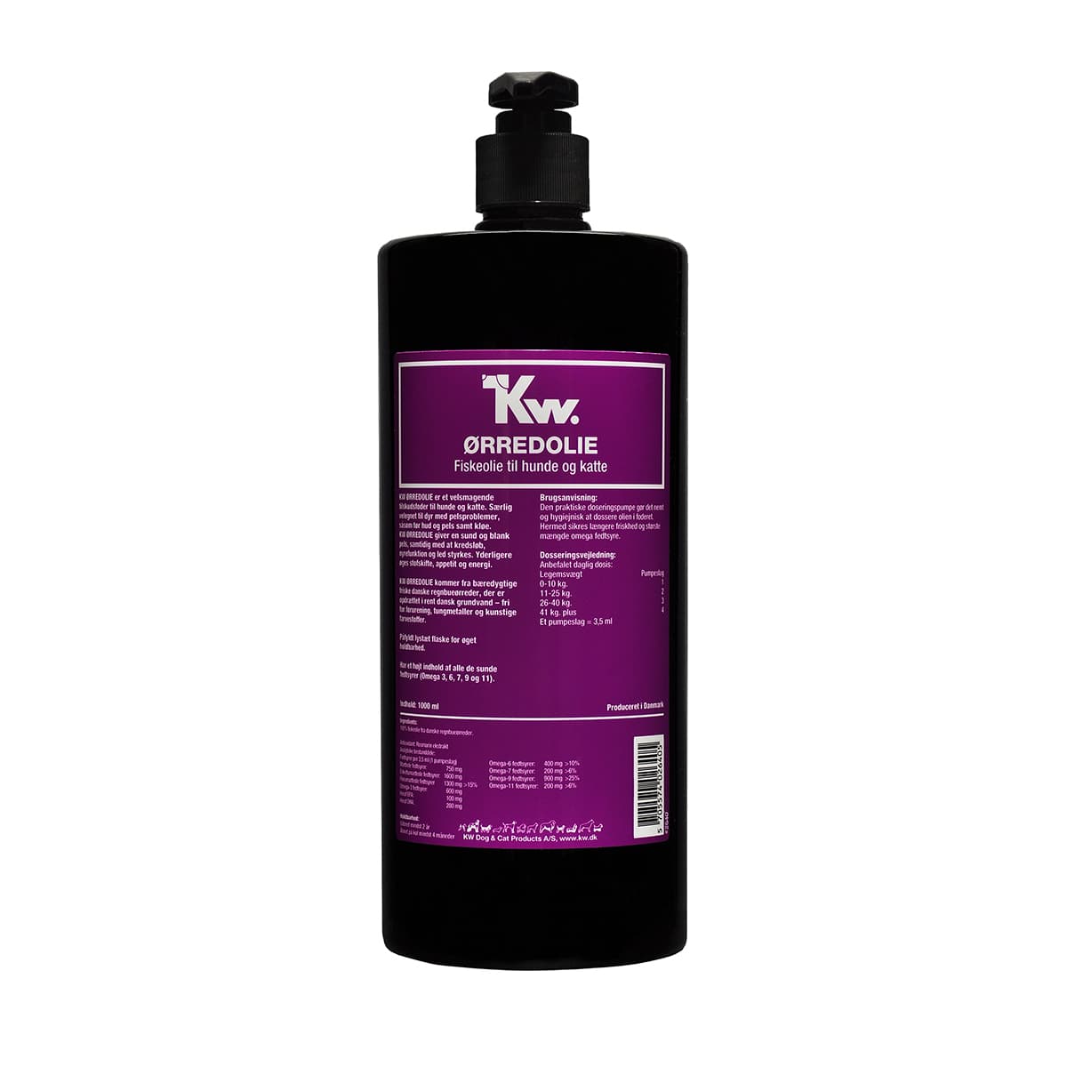 KW ØRREDOLIE | KW pelspleje | Produkter til kæledyr