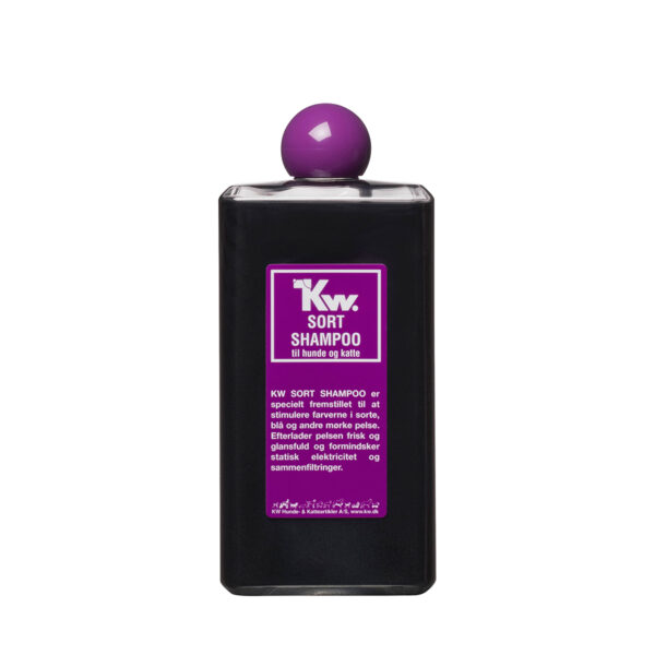 KW SORT SHAMPOO | KW pelspleje | Produkter til kæledyr