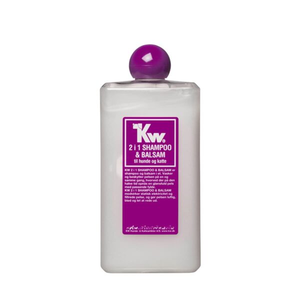 KW 2-i-1 SHAMPOO + BALSAM | KW pelspleje | Produkter til kæledyr
